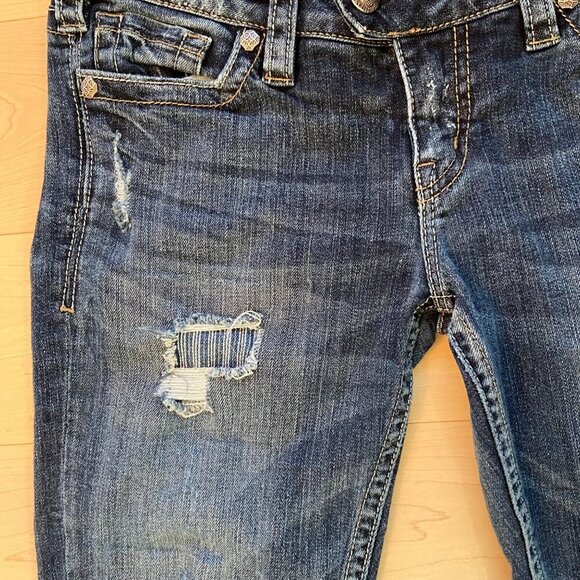 Silver Jeans Co. Womens Distressed Tuesday Low Super Skinny sexy Jeans Size 29 - Picture 4 of 12